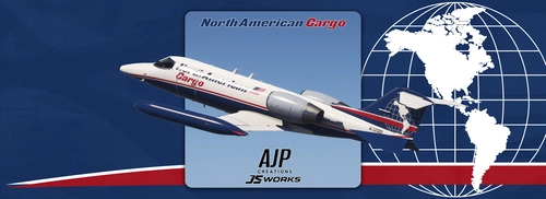 North American Cargo - N72001 - FSW Learjet 35A Cargo