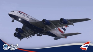 British Airways Livery w/ Cabin [8K/4K] [A380X] thumbnail 3