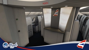 British Airways Livery w/ Cabin [8K/4K] [A380X] thumbnail 6