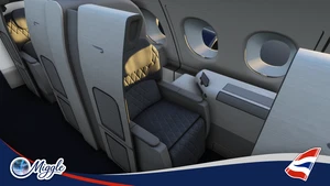 British Airways Livery w/ Cabin [8K/4K] [A380X] thumbnail 7