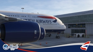 British Airways Livery w/ Cabin [8K/4K] [A380X] thumbnail 5
