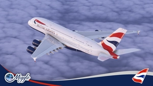 British Airways Livery w/ Cabin [8K/4K] [A380X] thumbnail 2