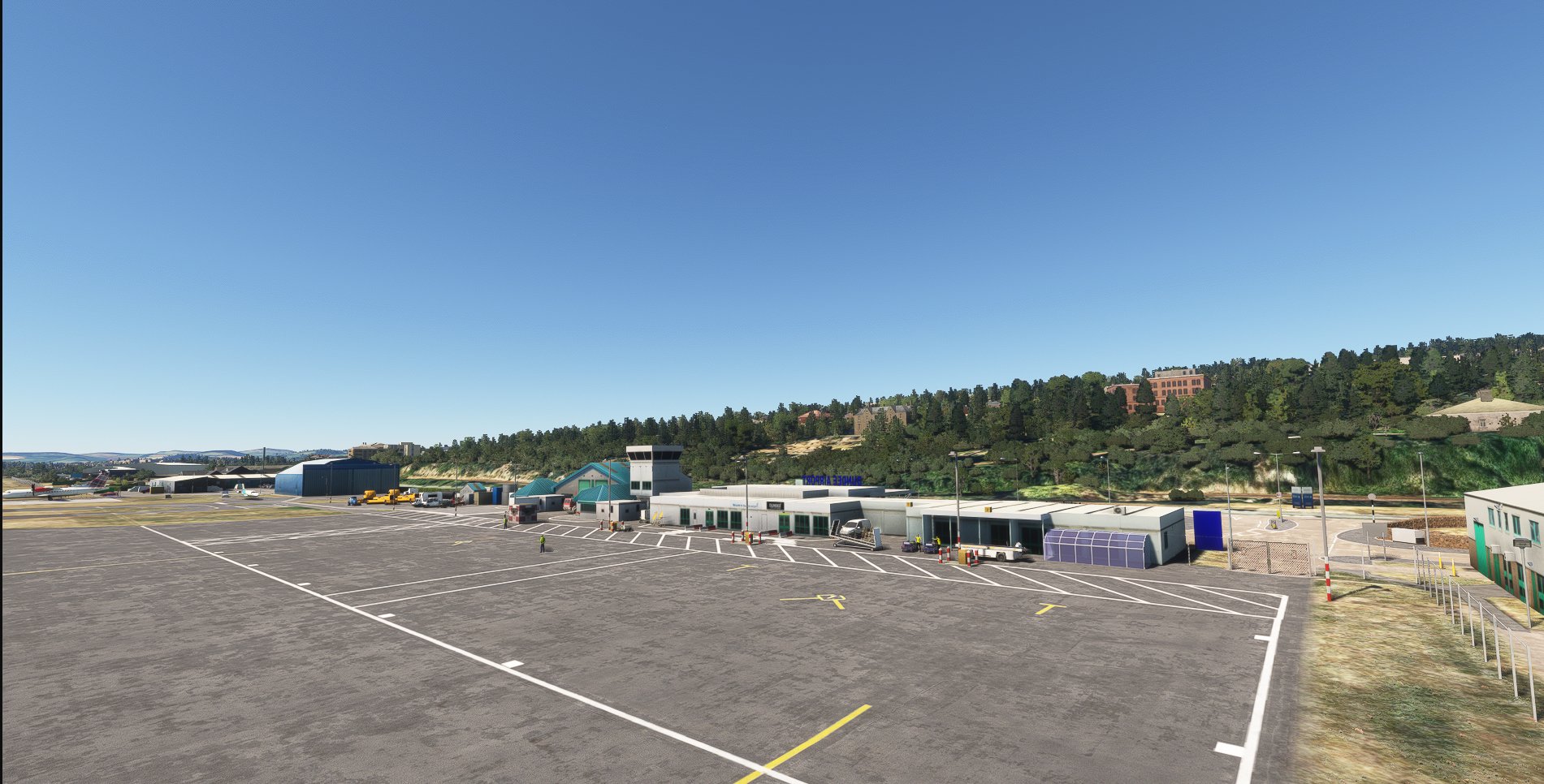 EGPN Dundee Airport overview