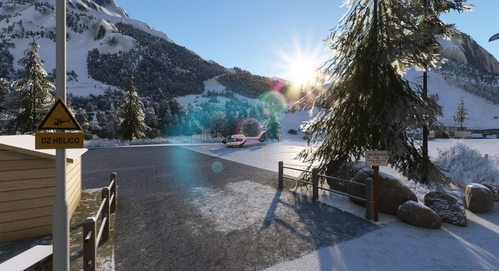 Val d’Isère - Savoie - France - Alps - Helipad