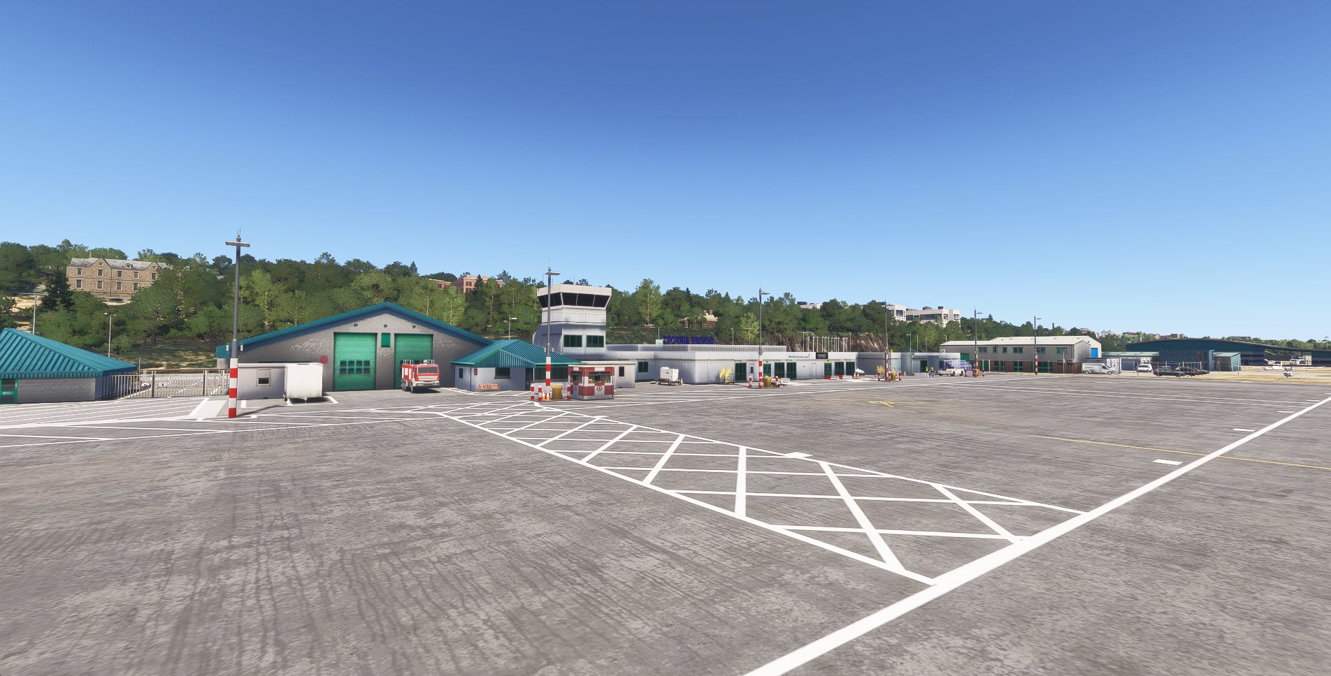 EGPN Dundee Airport terminal area