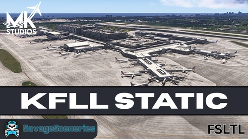 KFLL FSLTL Static Aircraft (MK Studios)