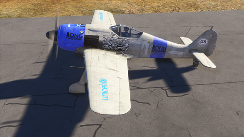Focke-Wulf FW-190 A-8 'Long Way Down' Livery
