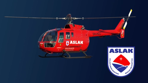 Bo-105 ASLAK Rescue Helicopter OH-HCC