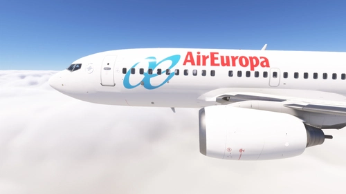 PMDG 737-700 w/ cabin Air Europa (EC-III)