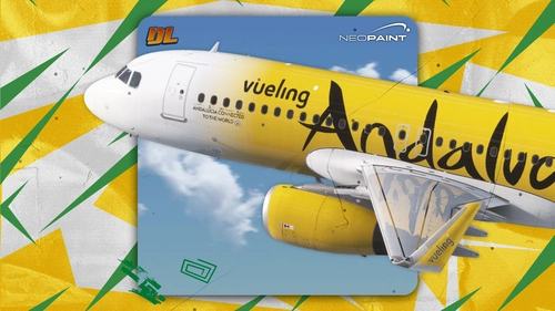 Vueling 'Andalucía' EC-MEA w/cabin | Fenix A320