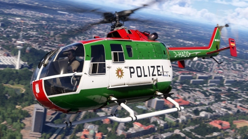 Miltech Bo 105 - Hamburg Police D-HARU & D-HADO