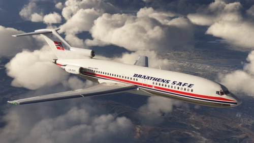 [FSS Boeing 727-100] Braathens SAFE (Fictional) Boeing 727-100