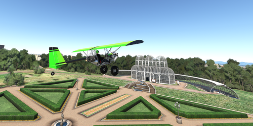 Ultralight Flight – Brazil – Curitiba – Botanical Garden – Oscar Niemeyer Museum