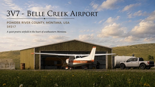 3V7-Belle Creek Airport