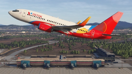 VA Vostok | PMDG Boeing 737-700