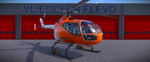 Miltech Bo105 - Dutch civilian