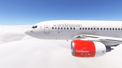 PMDG 737-600 /w cabin SAS - Scandinavian Airlines complete fleet