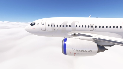 PMDG 737-600 /w cabin SAS Scandinavian Airlines (SE-DNX)