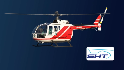Bo-105 SHT Ab Ambulans OH-HMA (historical)