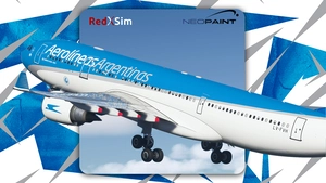 Aerolineas Argentinas LV-FVH (Messi's Plane) for A330 | 8k