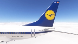 PMDG 737-600 w/ cabin Lufthansa Vintage (D-ABCE) thumbnail 2