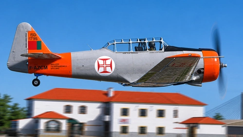 AeroFénix | T6 Harvard | F-AZCM | MSFS2024 8k