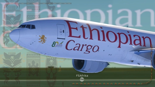 Ethiopian Cargo Pharma Wing Pack | PMDG 777F | MSFS 2024