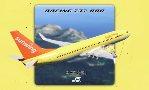 PMDG 737-800 SunWings C-FJUB | Skrozu