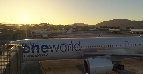 VHHH AIG Static Aircraft