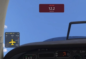 Landing Guide - It helps you achieve a smooth touchdown and provides your Landing Rate. thumbnail 5