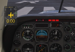 Landing Guide - It helps you achieve a smooth touchdown and provides your Landing Rate. thumbnail 2