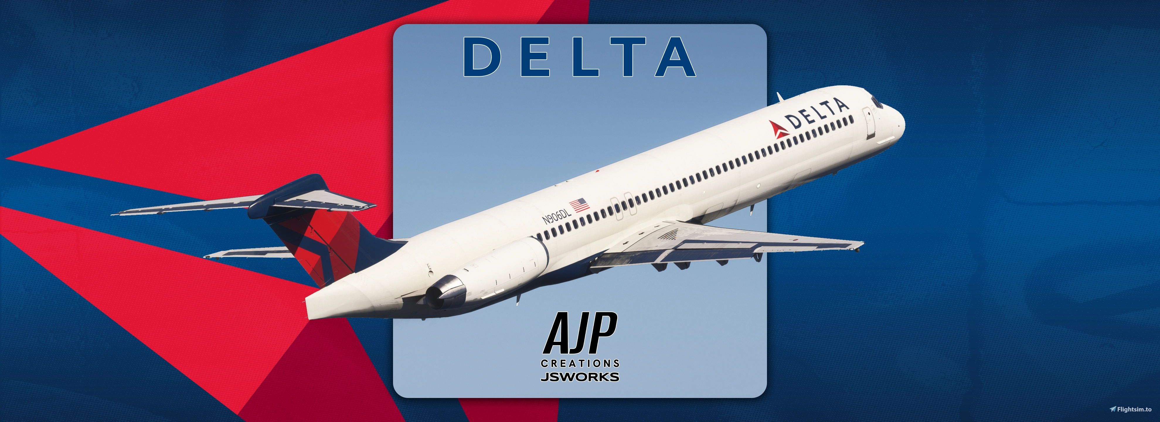 Delta Air Lines - Modern Fleetpack - McDonnell-Douglas MD-88 - Image 1