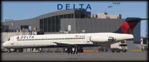 Delta Air Lines - Modern Fleetpack - McDonnell-Douglas MD-88 thumbnail 2