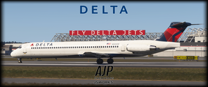 Delta Air Lines - Modern Fleetpack - McDonnell-Douglas MD-88 thumbnail 9