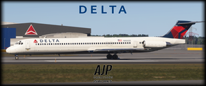 Delta Air Lines - Modern Fleetpack - McDonnell-Douglas MD-88 thumbnail 10