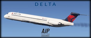 Delta Air Lines - Modern Fleetpack - McDonnell-Douglas MD-88 thumbnail 15