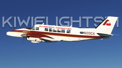 Allegheny Commuter N133CA | VirtualCol Beechcraft 99 [8K]