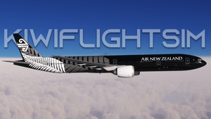 Air New Zealand - ZK-OKQ | Crazy About Rugby - All Blacks | 2012) | PMDG Boeing 777-300ER [8K] thumbnail 3