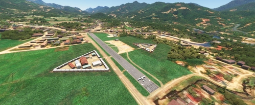 Tra Bong Airfield - Vietnam