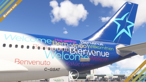 iniBuilds Airbus A310-300 Air Transat Welcome Livery C-GSAT thumbnail 4
