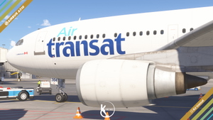 iniBuilds Airbus A310-300 Air Transat Welcome Livery C-GSAT thumbnail 5