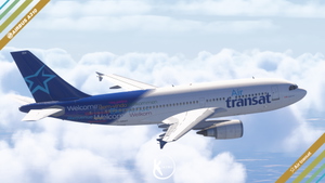 iniBuilds Airbus A310-300 Air Transat Welcome Livery C-GSAT thumbnail 10