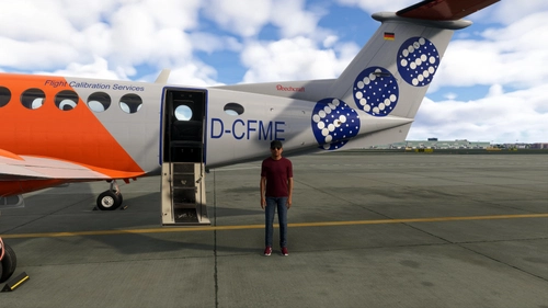 Carenado B200 King Air - Flight Calibration Services D-CFME