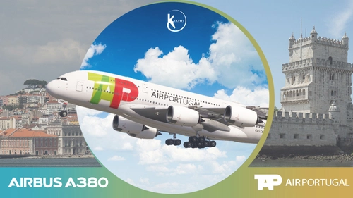 FlyByWire A380-800 TAP Air Portugal 4K & 8K