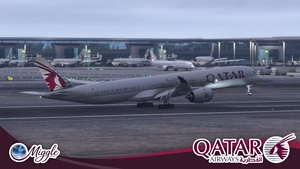 Qatar Airways Livery w/ Cabin Pack [A350-1000] thumbnail 6