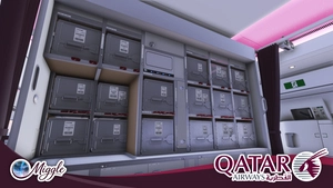 Qatar Airways Livery w/ Cabin Pack [A350-1000] thumbnail 17