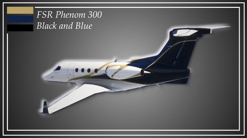 FSR Phenom 300 - Black and Blue