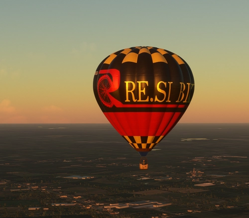 HPG Hot Air Balloon Livery - RE.SI Bike (OO-BEG 2) | V1.0