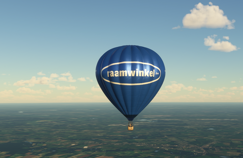 HPG Hot Air Balloon Livery - Raamwinkel (PH-RWK) | V1.0