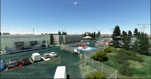 Bingham Memorial Hospital Helipad